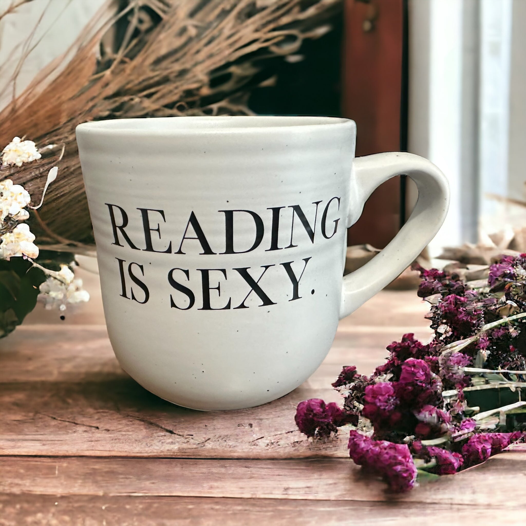 READING IS SEXY Stoneware Mug