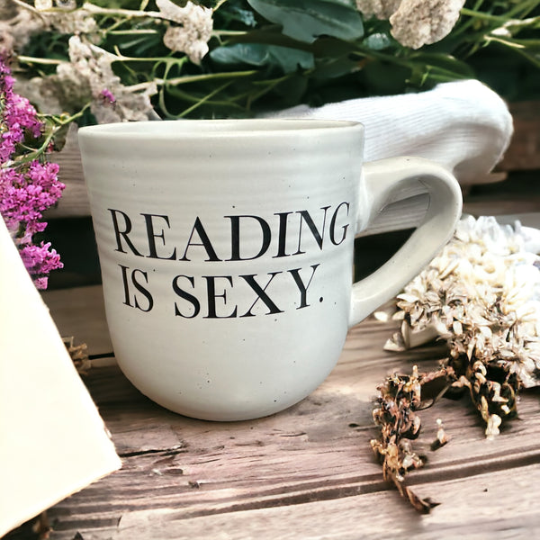 READING IS SEXY Stoneware Mug