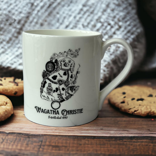 Wagatha Christie Bone China Mug