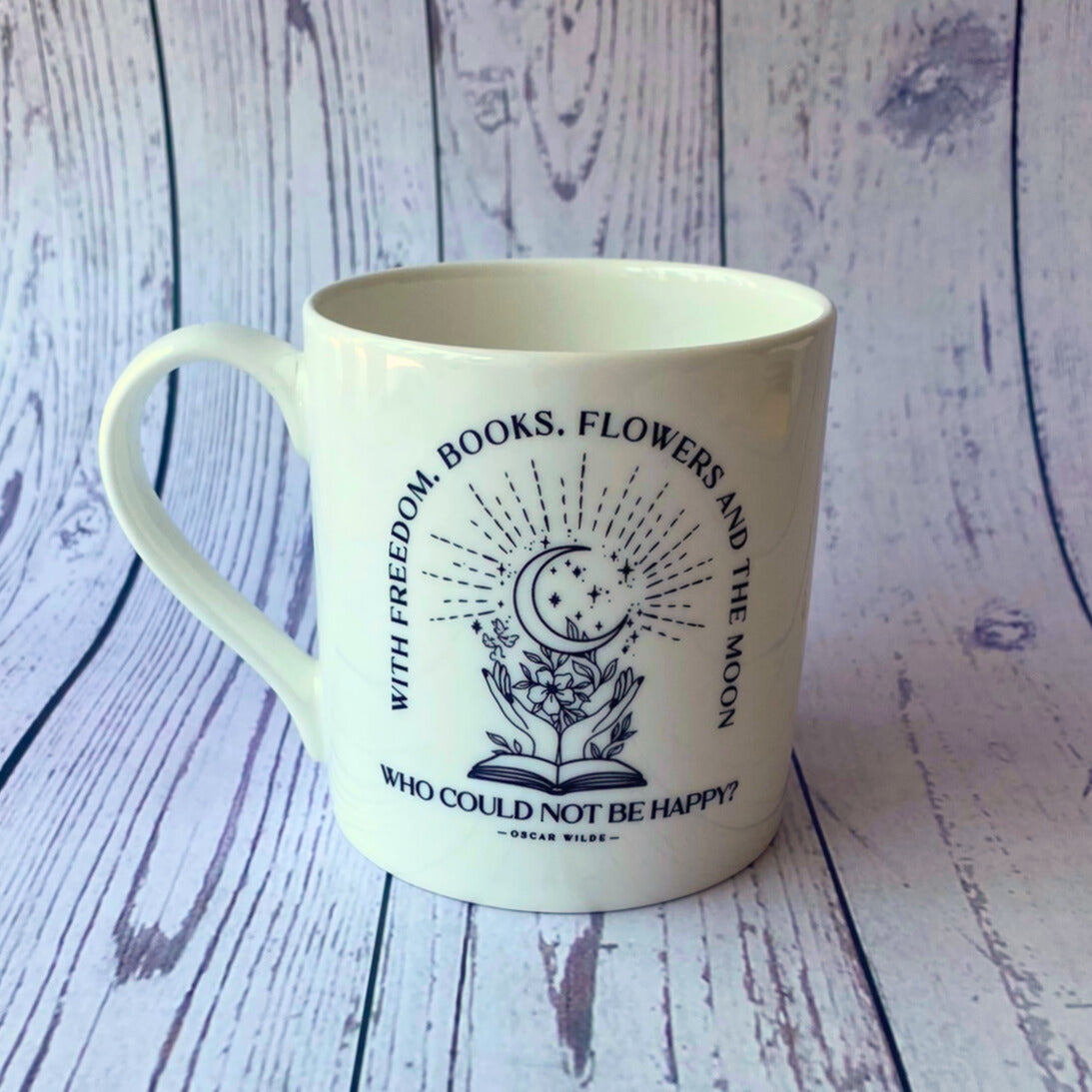 Oscar Wilde Literary Quote China Mug