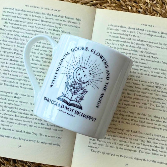 Oscar Wilde Literary Quote China Mug