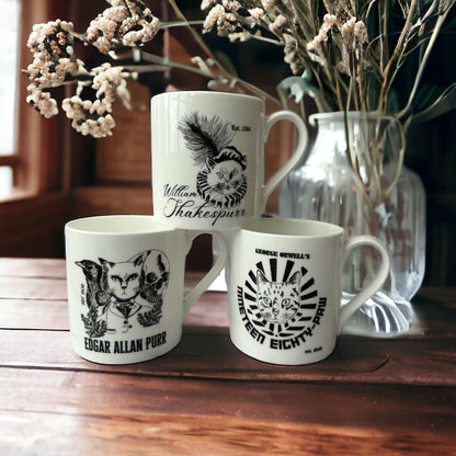 Nineteen Eighty-Paw Bone China Mug