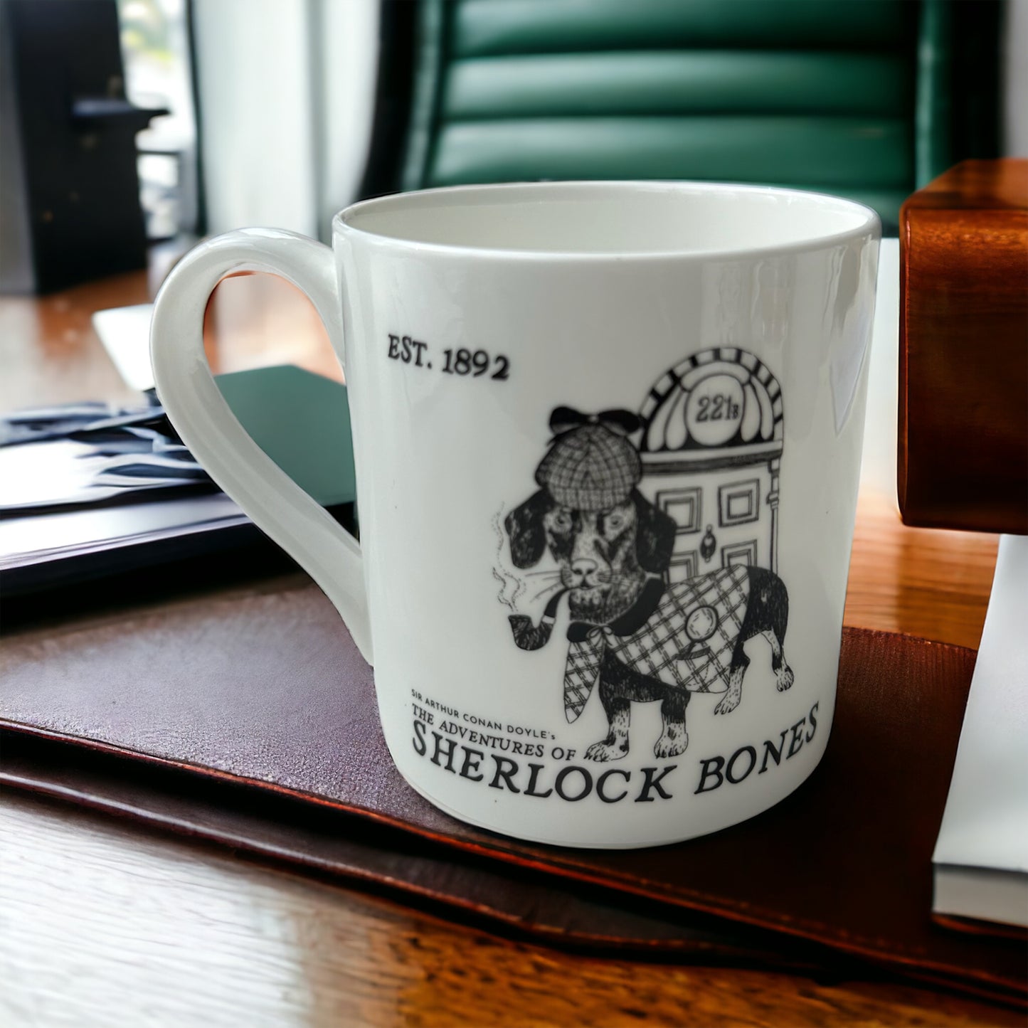 Sherlock Bones Bone China Mug