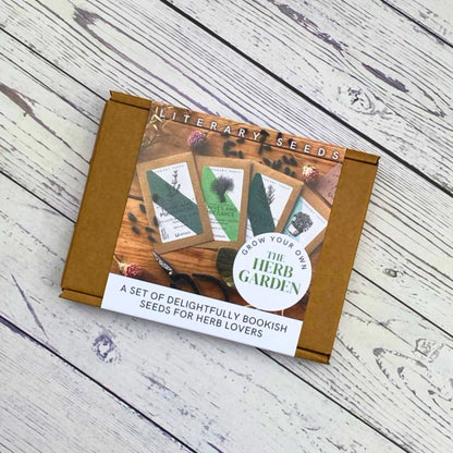 Literary Seeds: The Herbs - Set of Four Seed Packets