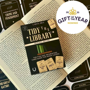 TIDY THE LIBRARY: The Original Card Game for Book Lovers