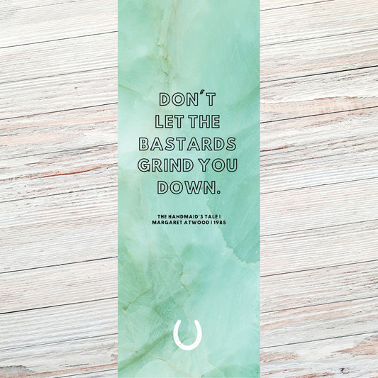 Margaret Atwood Empowering Literary Quote Bookmark