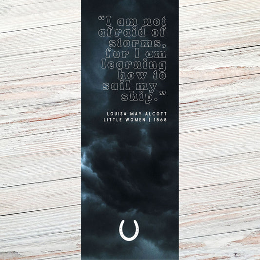 Louisa May Alcott Classic Little Women Literary Quote Bookmark
