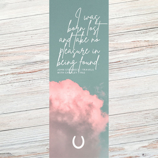 John Steinbeck Classic Literary Quote Bookmark