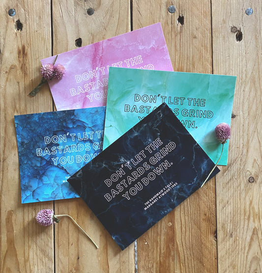 The Handmaid's Tale - Margaret Atwood | Feminist Literary Quote Postcards | Set of 4