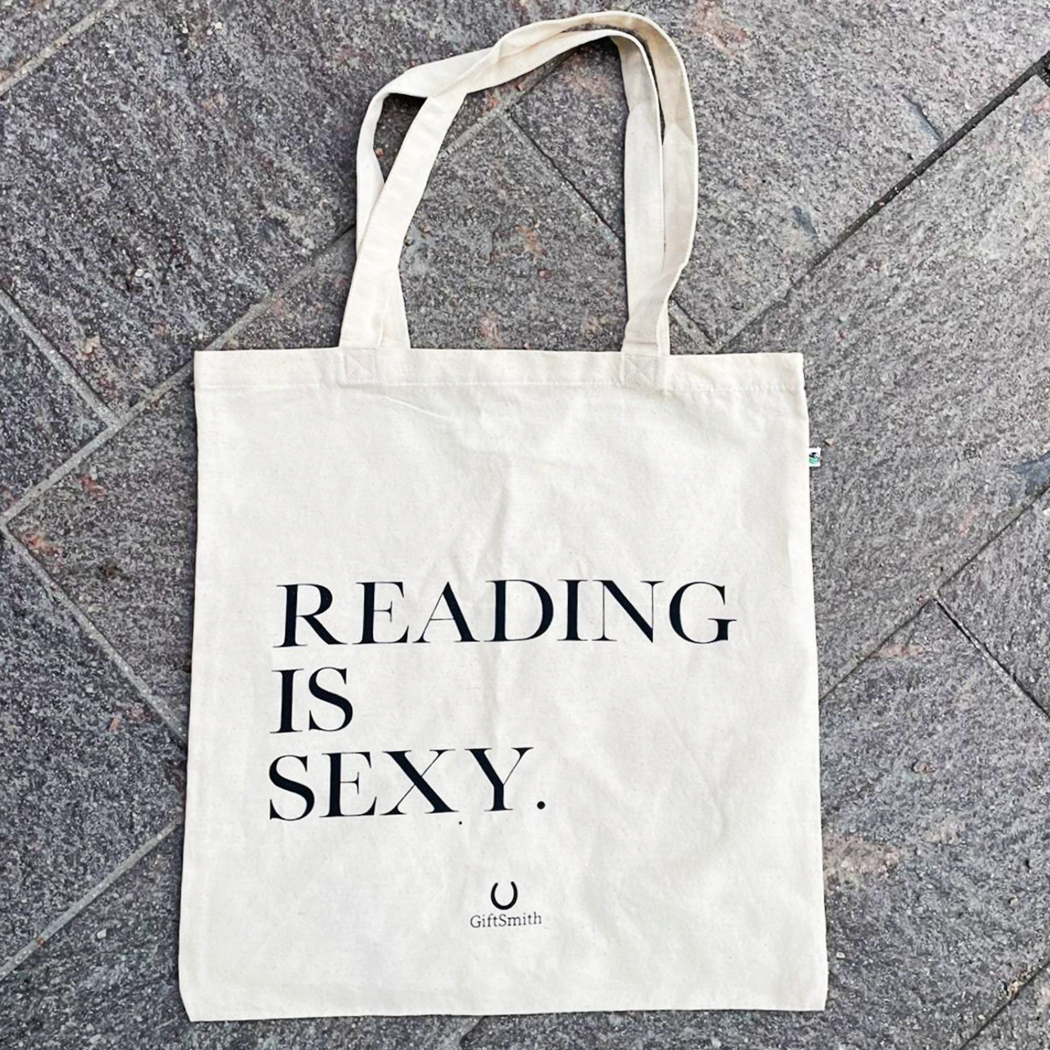 Reading is Sexy Sustainable Fabric Tote Shopper Bag