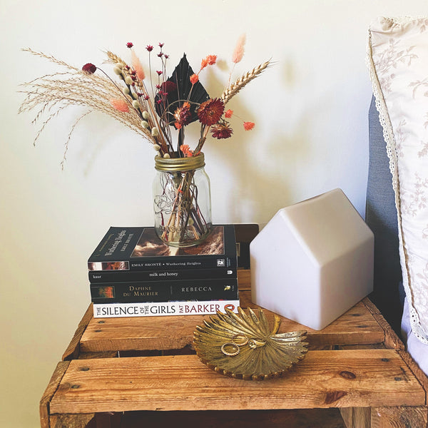 Bookish Blooms: The Bronte Dried Flower Letterbox Bouquet