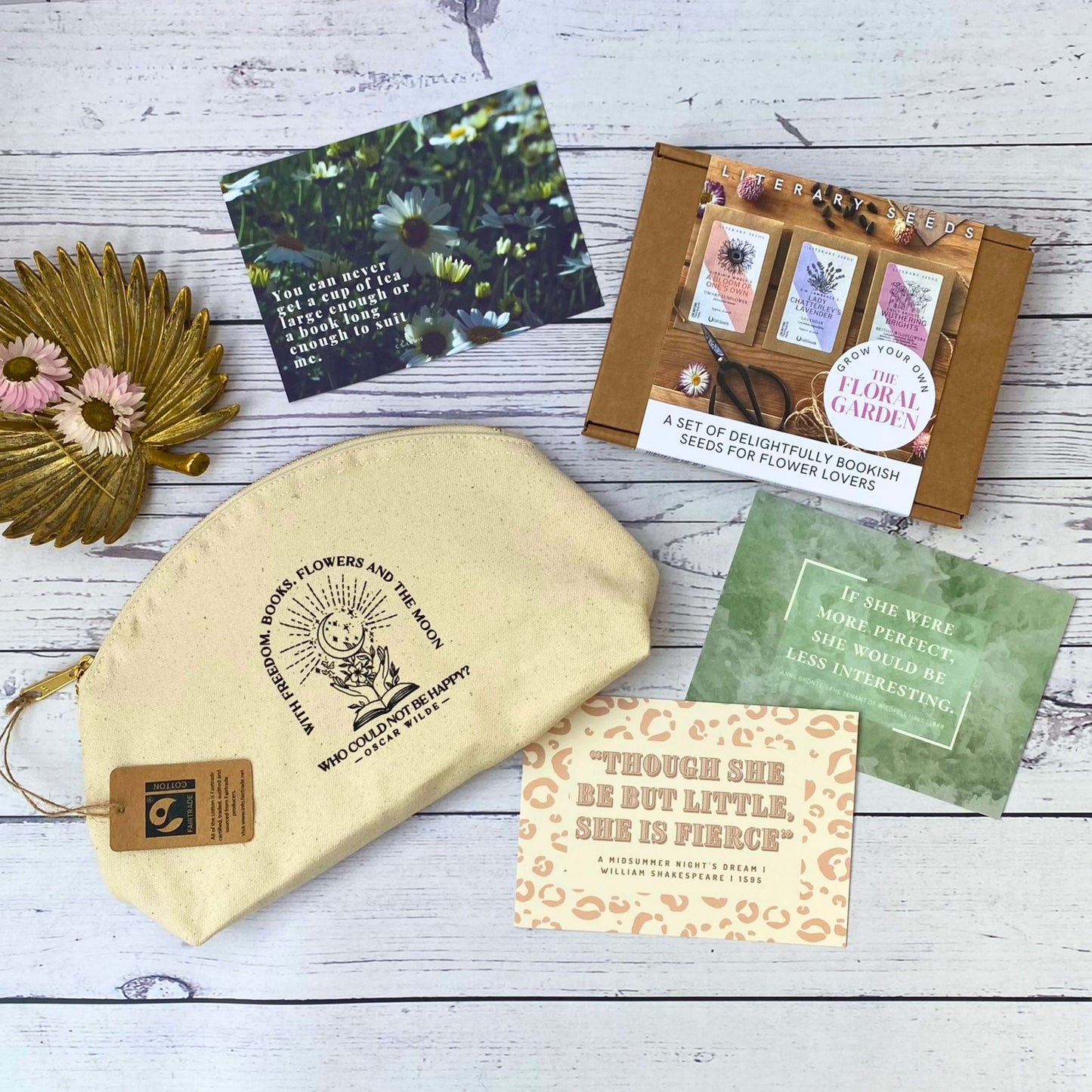 The Bookish Flower Lover's Dreamy Gift Box
