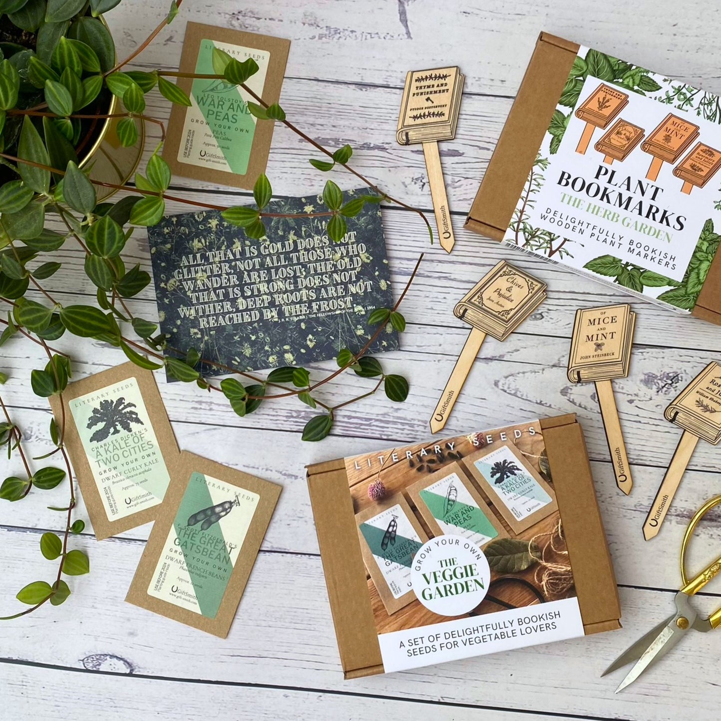 The Vegetable Gardener's Literary Gift Box