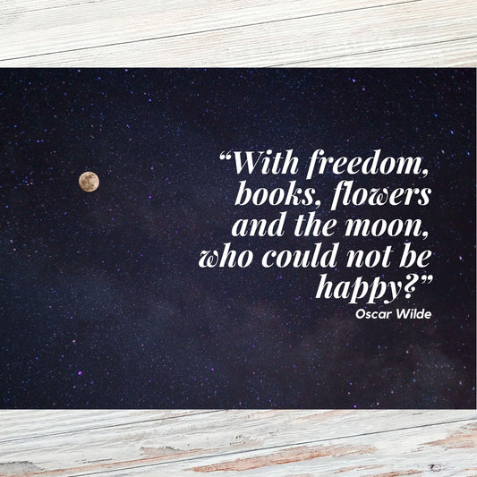 Oscar Wilde Literary Quote Postcard