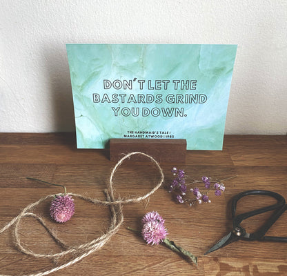 Wilde, Woolf, King, Tolkien | Literary Quote Postcards | Set of 4