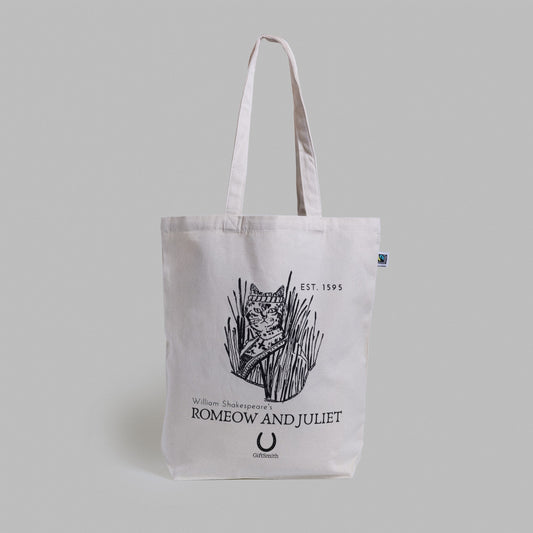 Romeow and Juliet Fairtrade & Organic Shopper Tote Bag