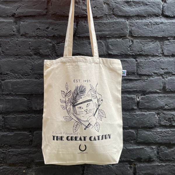THE GREAT CATSBY Fairtrade & Organic Shopper Tote Bag