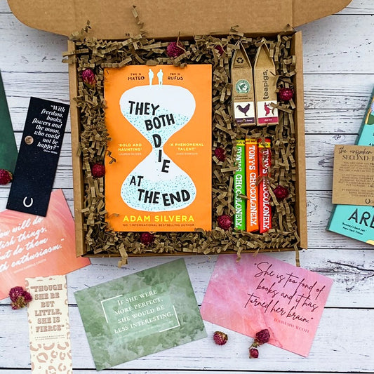 They Both Die at the End by Adam Silvera: Signature Book Box