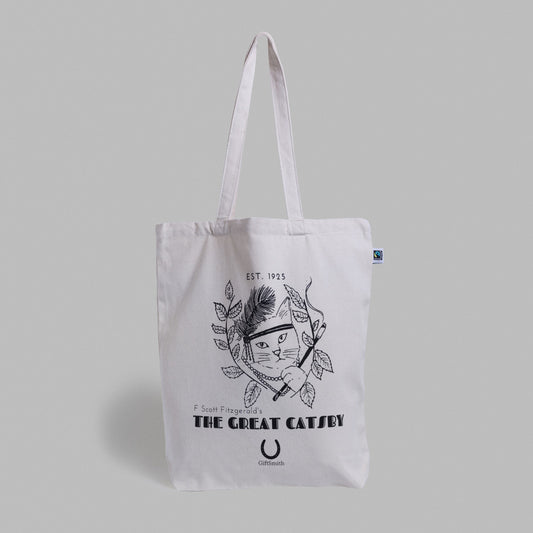 The Great Catsby Fairtrade & Organic Shopper Tote Bag